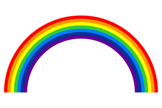 虹が2本🌈