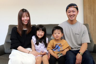 将来を見据えた中二階をプラスした、家族のつながりを大切にした理想の住まいができました。